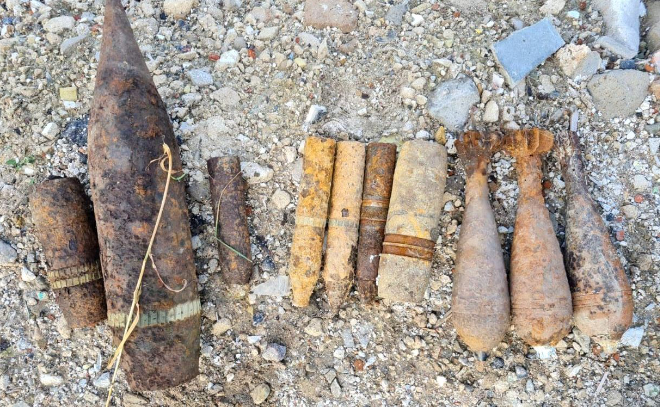 Рядом с деревней Низино нашли мины и артснаряды времён Великой Отечественной войны