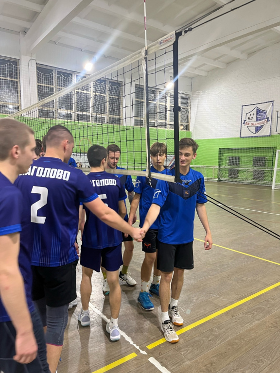 В Ломоносовском районе завершился очередной игровой день чемпионата по волейболу среди мужчин