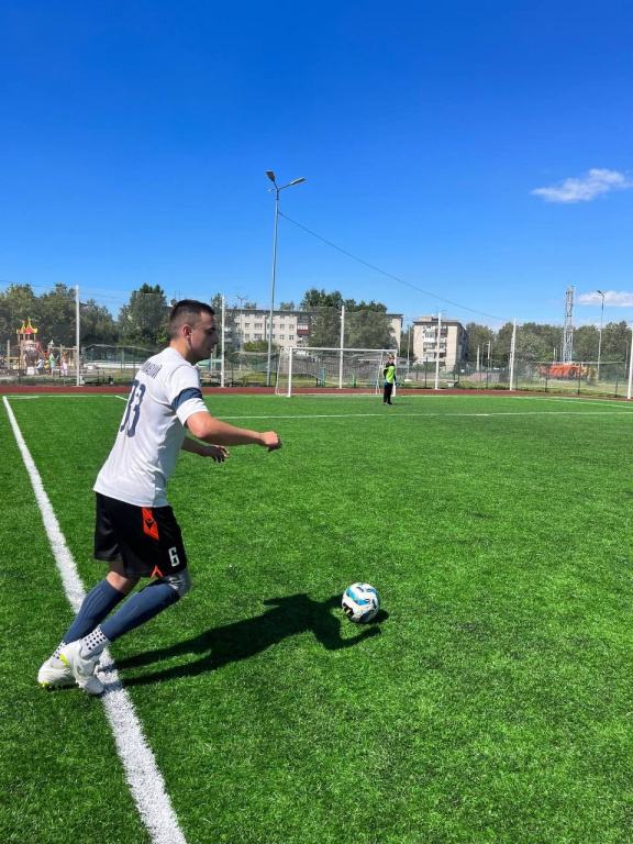 В Ломоносовском районе прошли новые матчи чемпионата по футболу