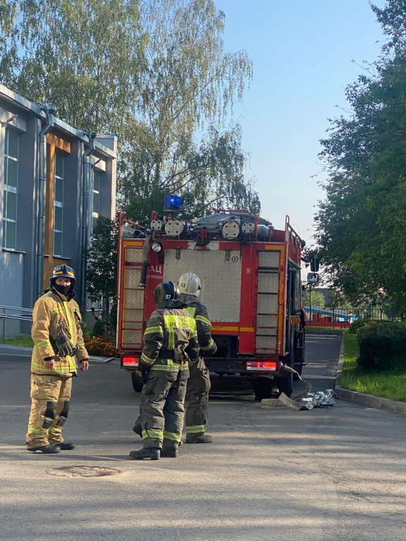 В Ломоносовском районе провели учения по устранению ЧС