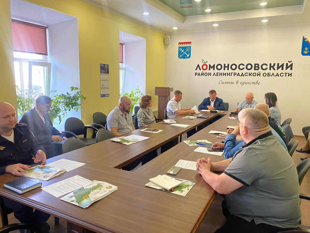 В администрации Ломоносовского района прошло заседание руководителей малых предприятий