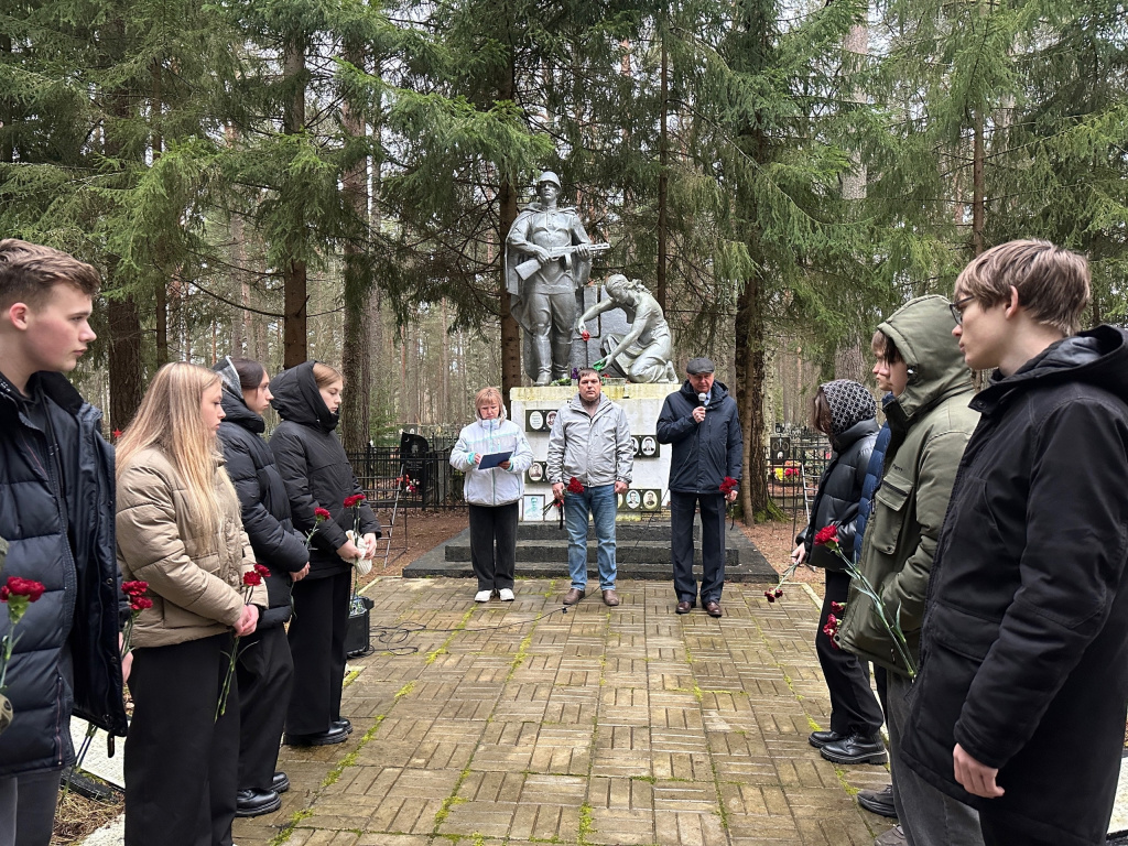 В деревне Риголово почтили память пропавших без вести солдат