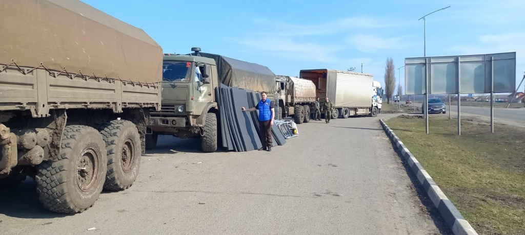 Очередной груз гуманитарной помощи отправился на Донбасс от партии «Единая Россия»