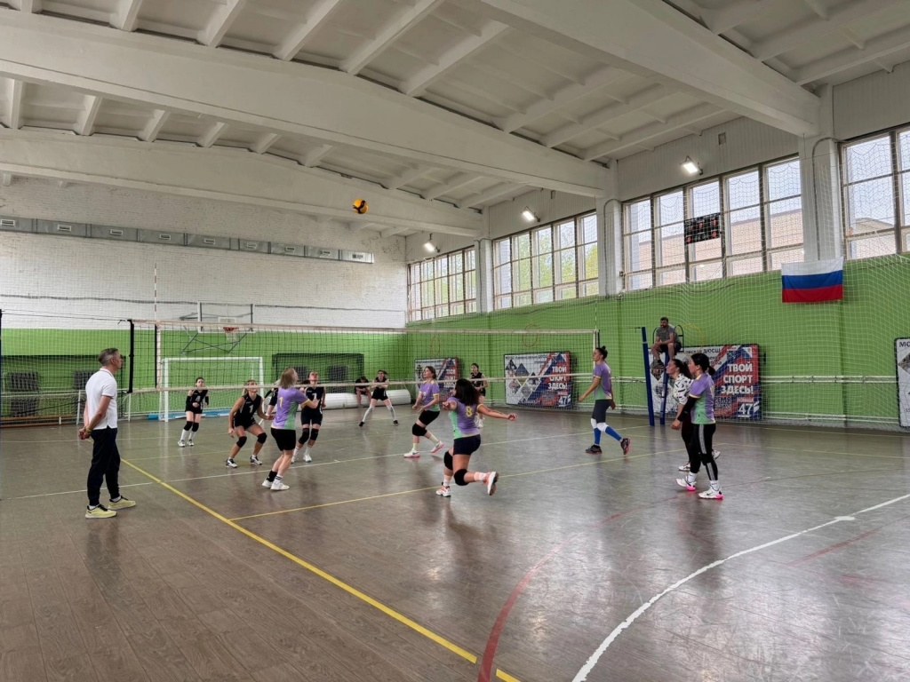 Волейболистки Ломоносовского района сразились за звание лучшей команды
