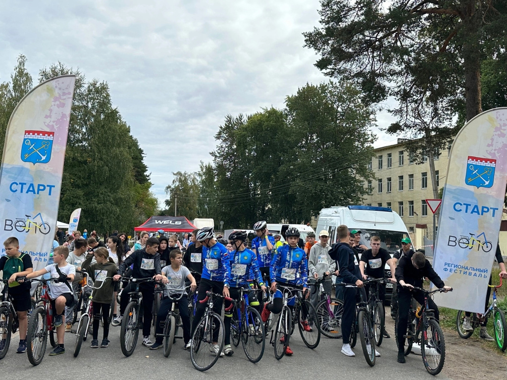 В Лебяженском поселении прошёл региональный фестиваль «Вело 47»