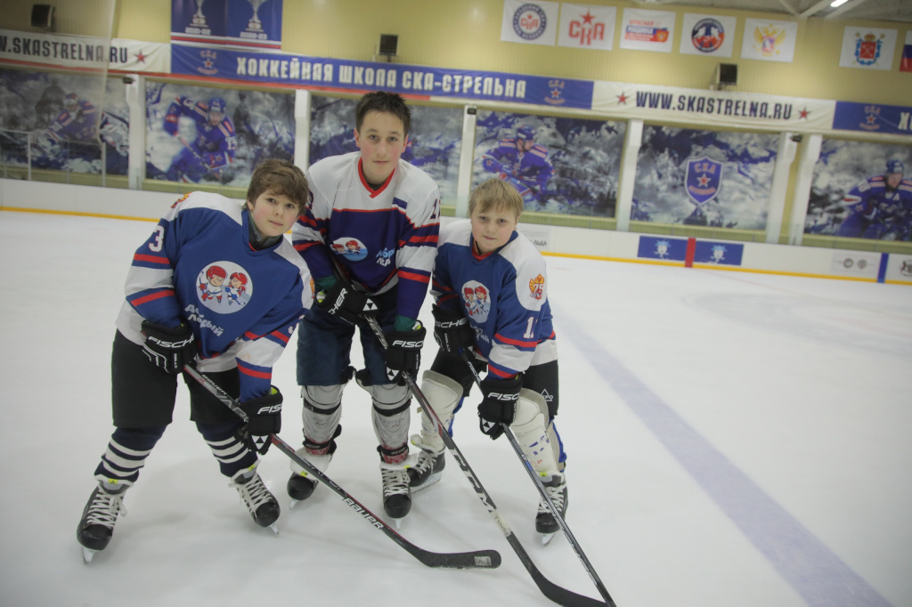 Завершился зимний спортивно-развивающий образовательный комплекс для детей дворовых хоккейных секций Северо-Запада