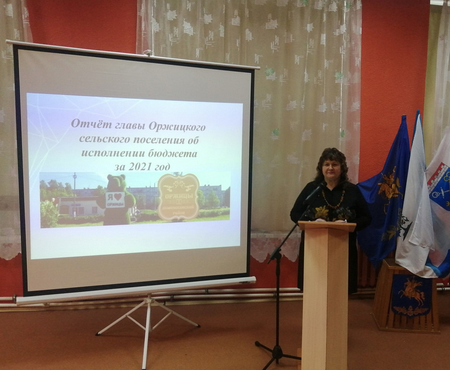 Власти Оржицкого поселения поделились планами на 2022 год