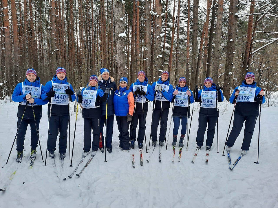 Аннино, Виллози и Оржицы вошли в тройку лидеров районного этапа соревнований «Лыжня России»