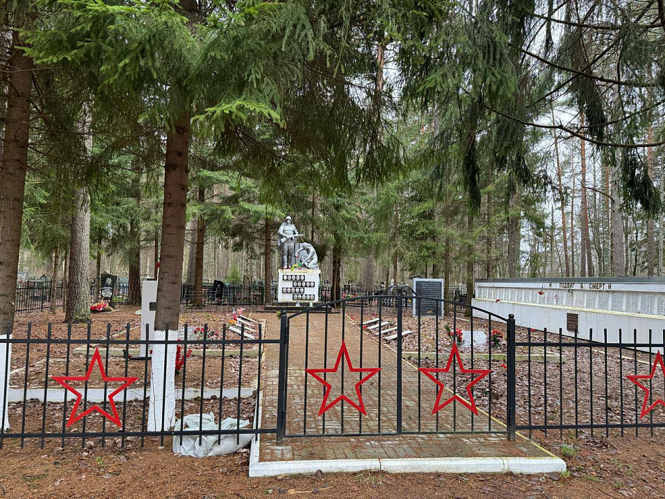 В Ломоносовском районе проверили состояние кладбищ